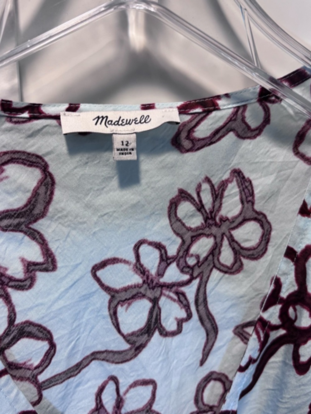 Madewell Set 2-piece Top Bottom Sizes 10-12 Sleeveless Button + Skirt Side Slit - Picture 4 of 8